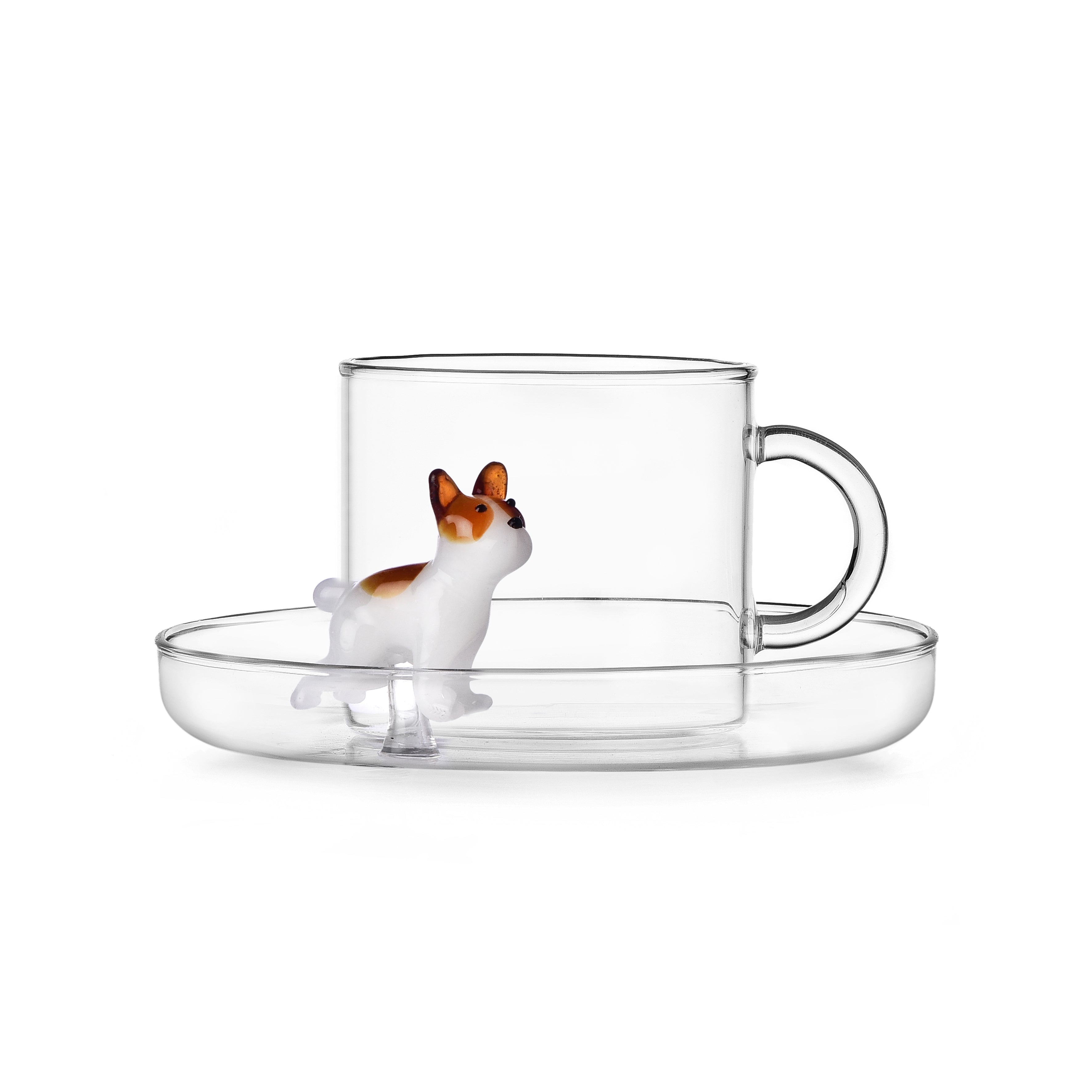 Koffietas Ichendorf Glas Dogs French Bulldog