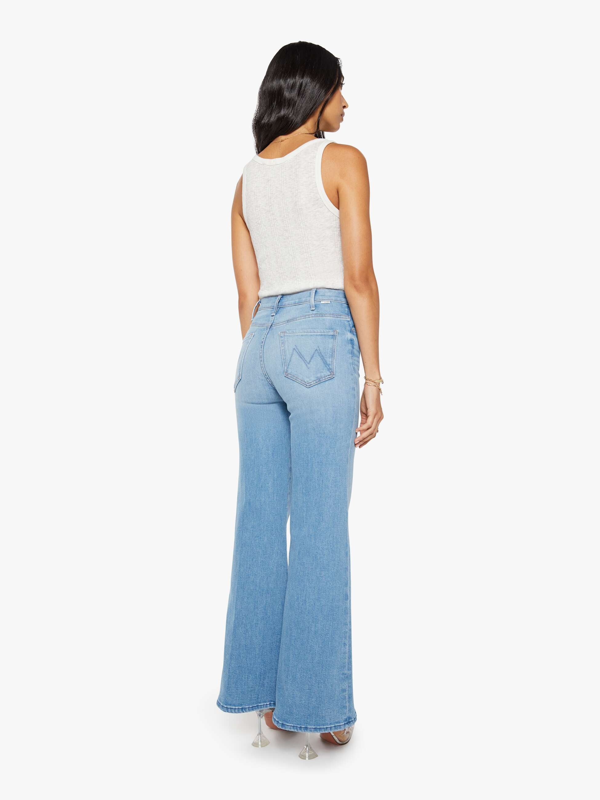Jeans Mother The Hustler Roller Sneak