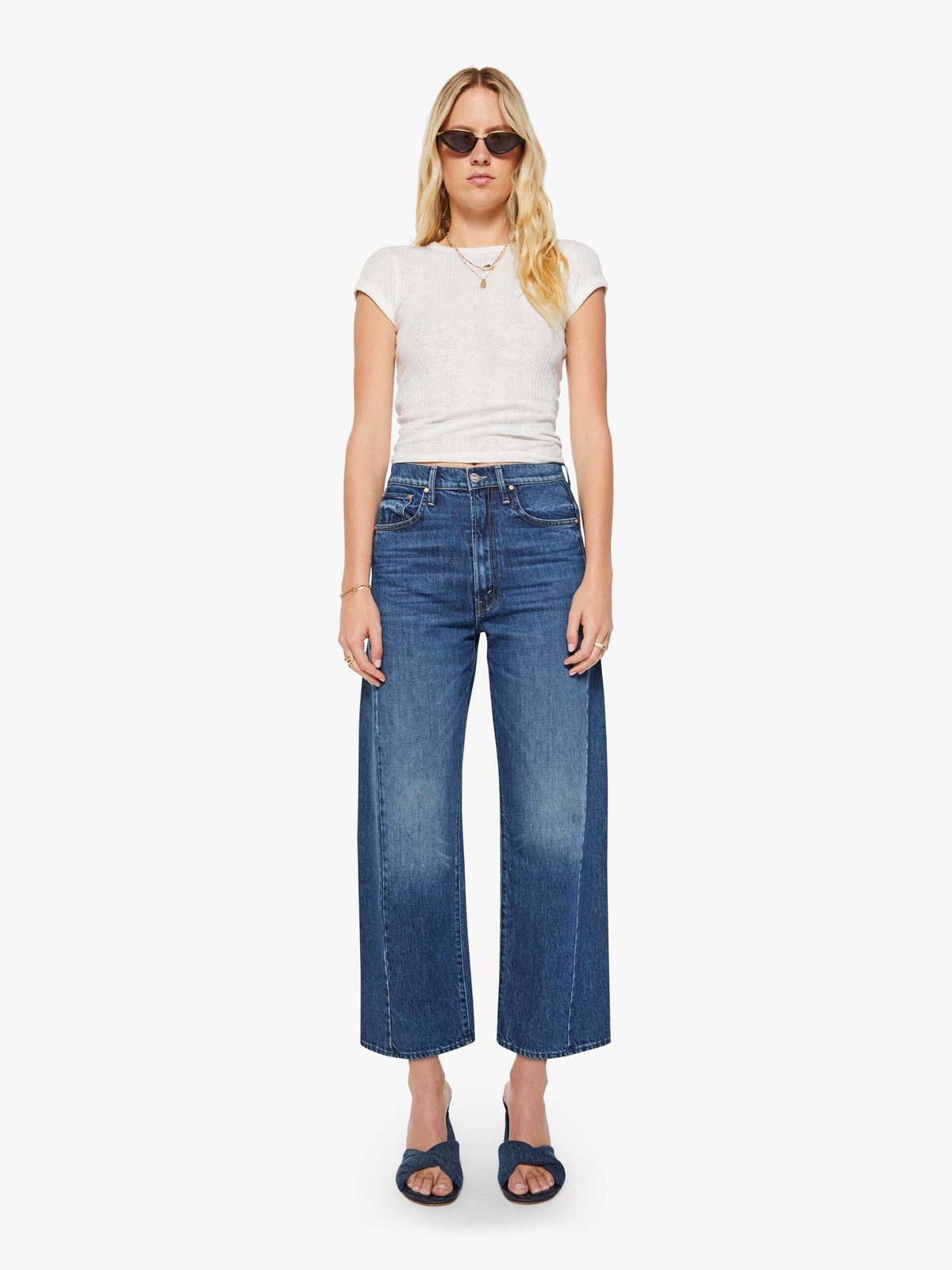 Jeans Mother The Half Pipe Ankle