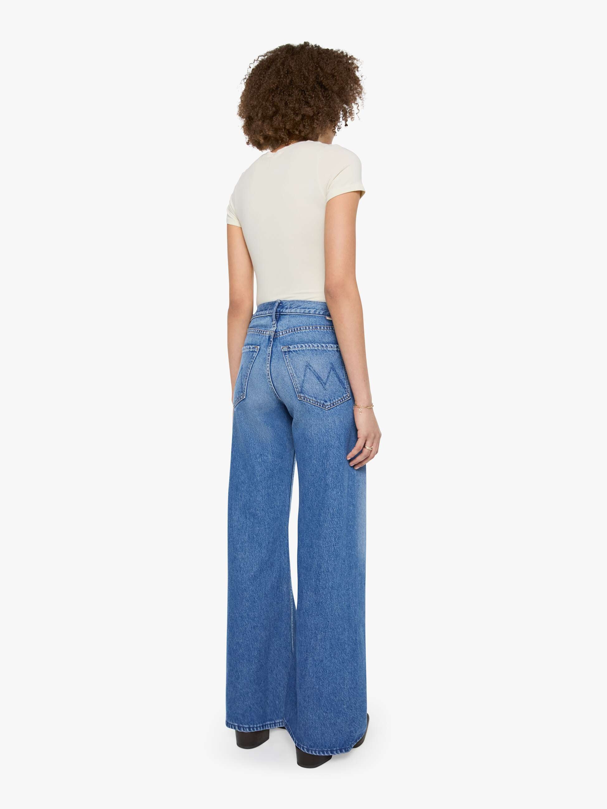 Jeans Mother The Lemon Twist Sneak