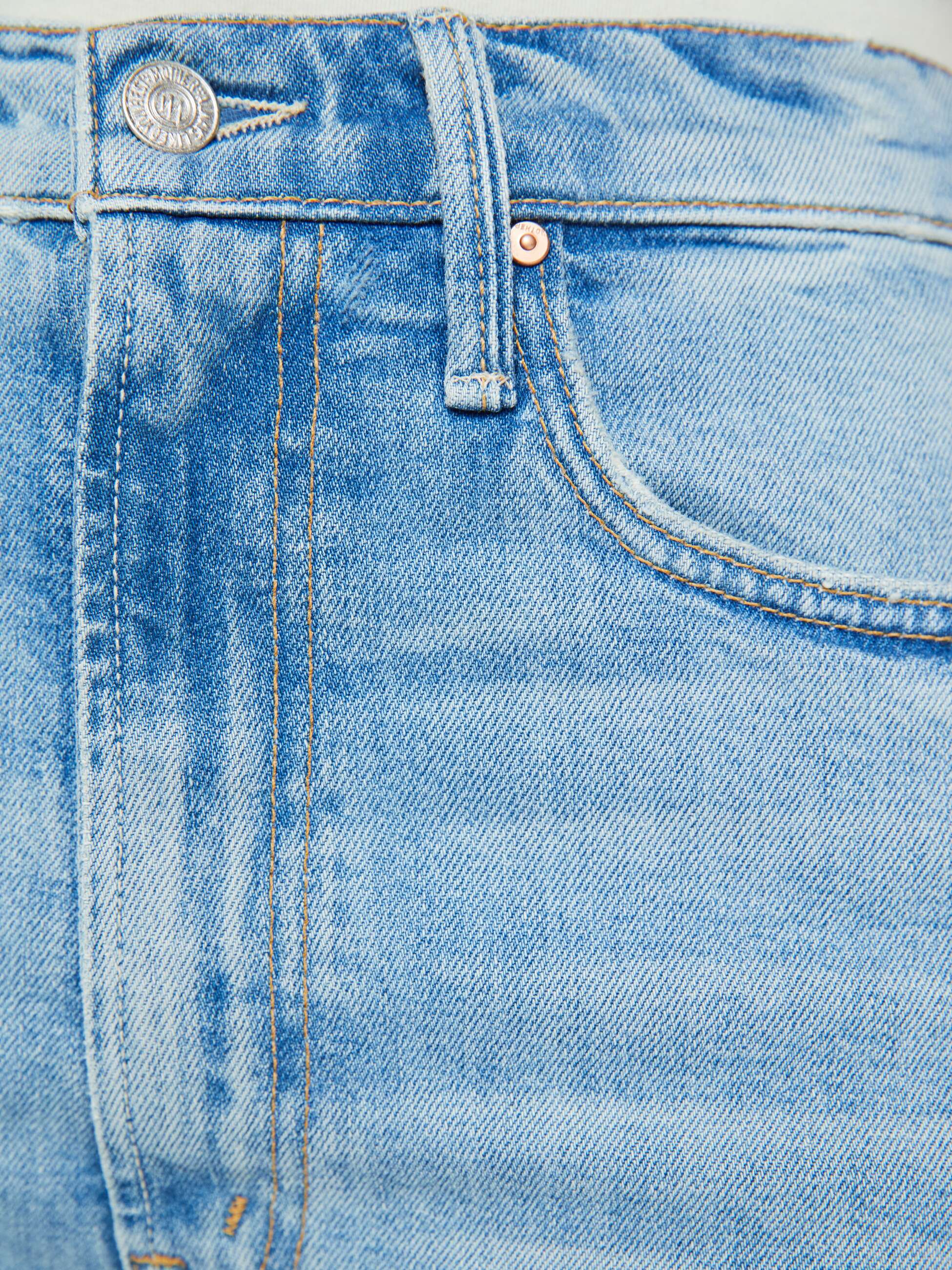 Jeans Mother The Half Pipe Ankle Fray