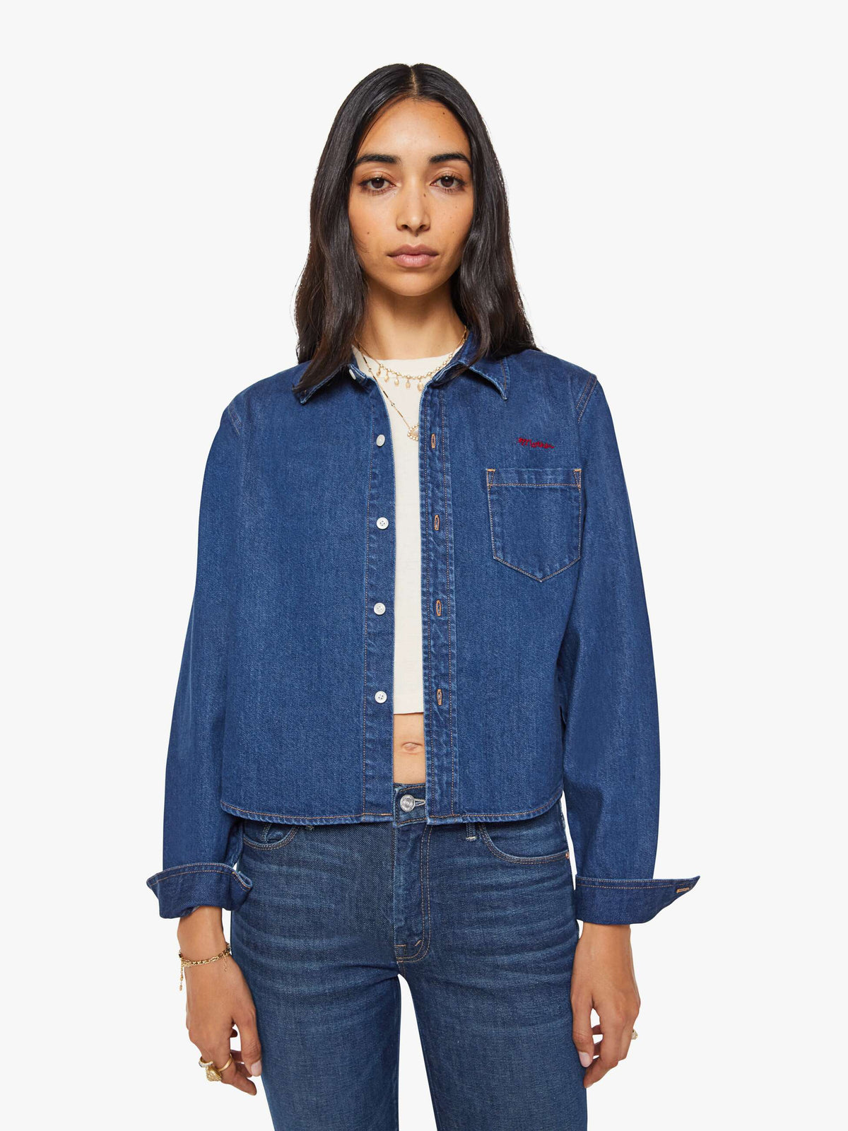 Jeans Hemd Mother The Honor Roll