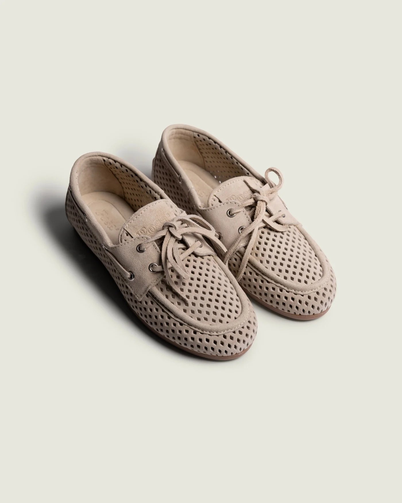 Boat Loafer Posa Suede Perforated