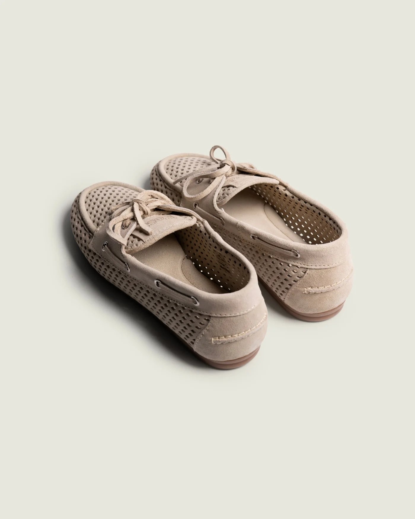 Boat Loafer Posa Suede Perforated