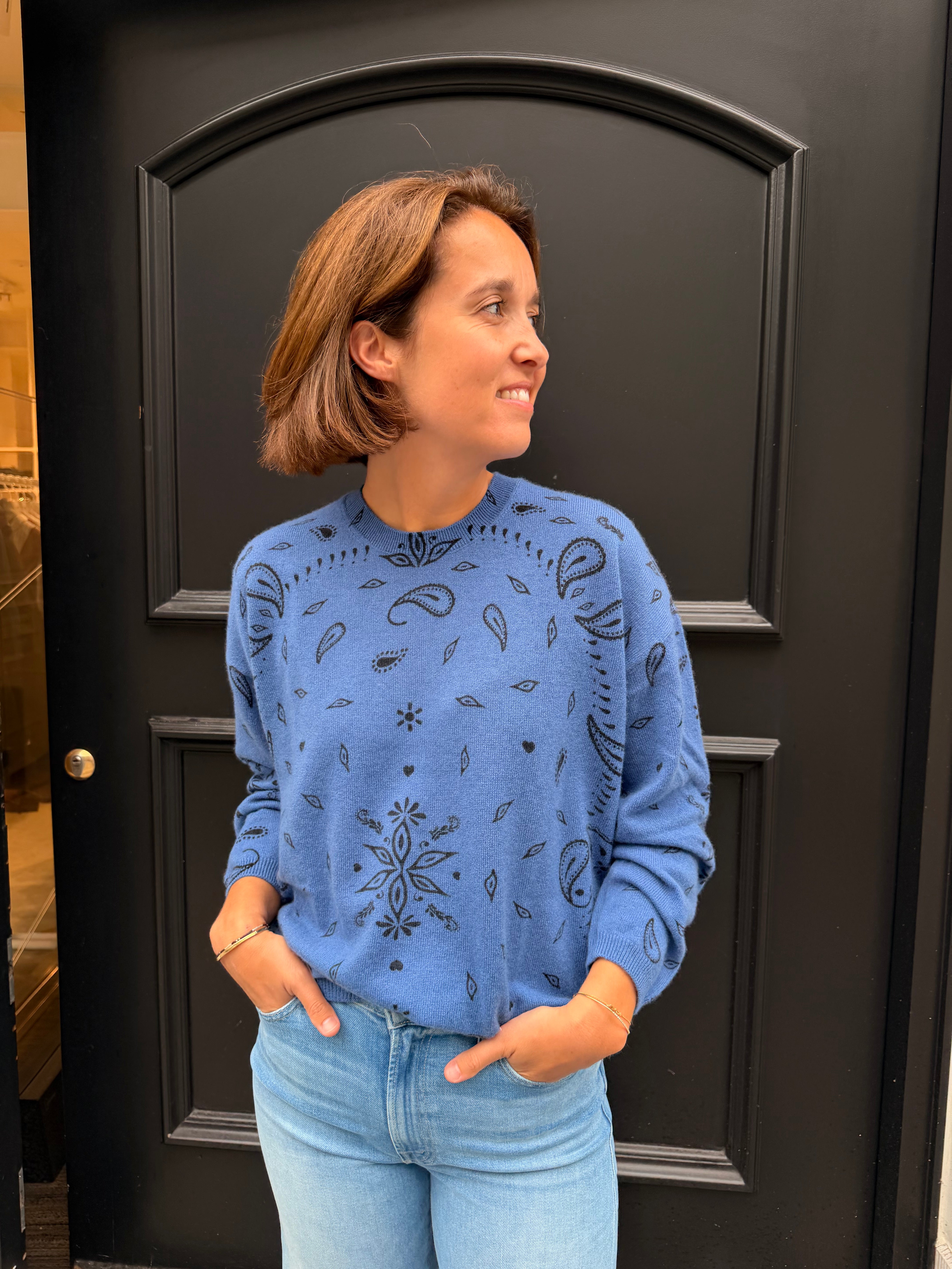 Pull Absolut Cashmere Ariane Print
