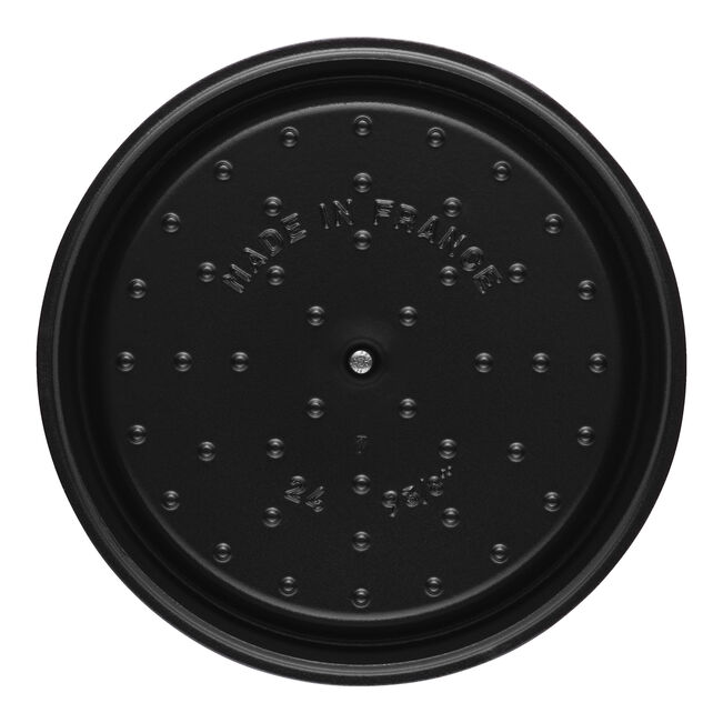 Cocotte Staub Rond 24cm Bordeaux