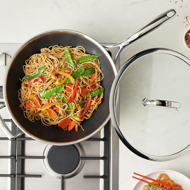 Wok Zwilling Peak met Glasdeksel 30cm PROMO!!!