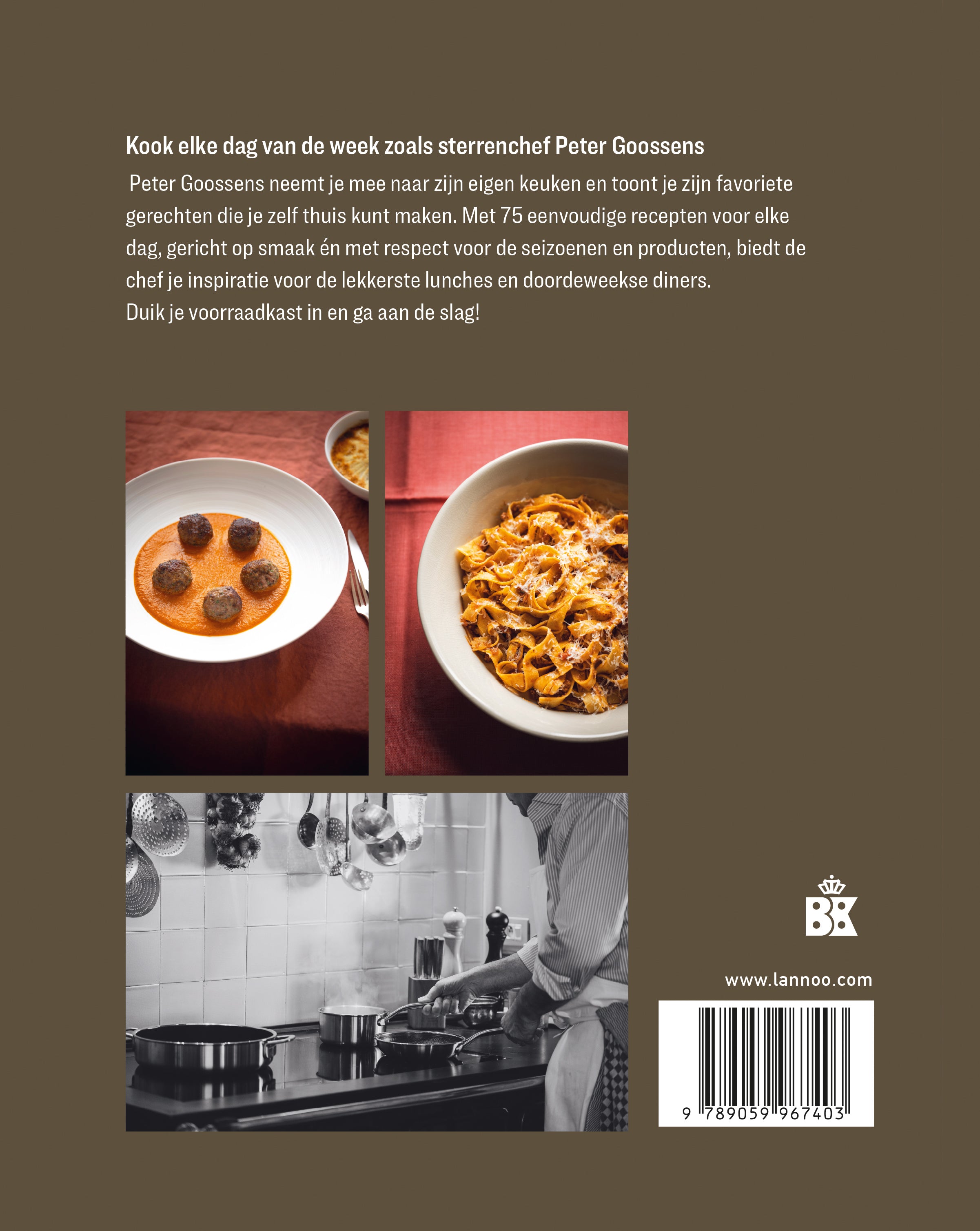 Boek Peter at Home Peter Goossens