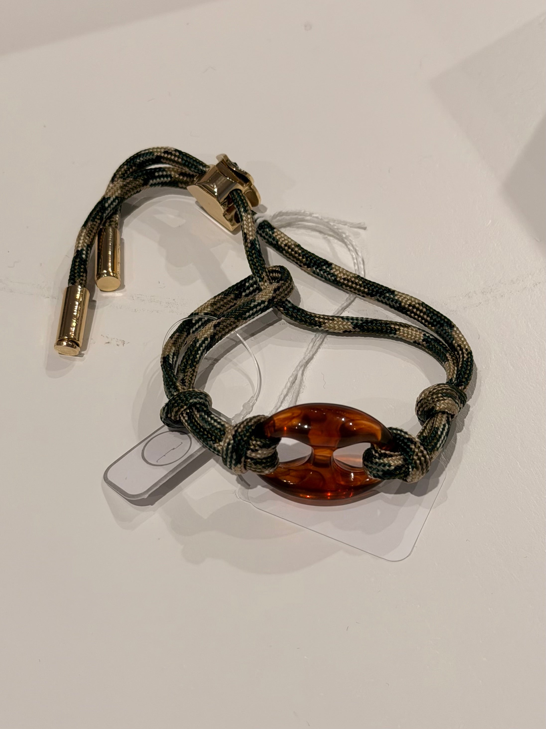 Armband Nilu M Bruin Khaki