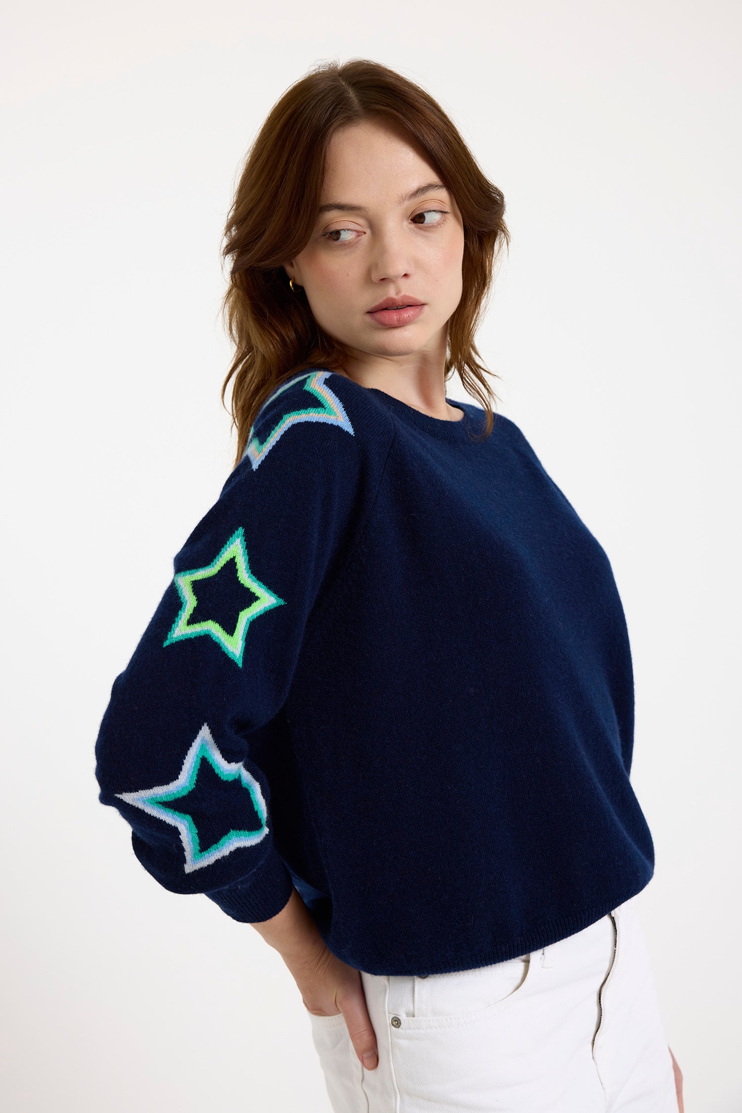 Pull Brodie Pop Star Sleeve Crew