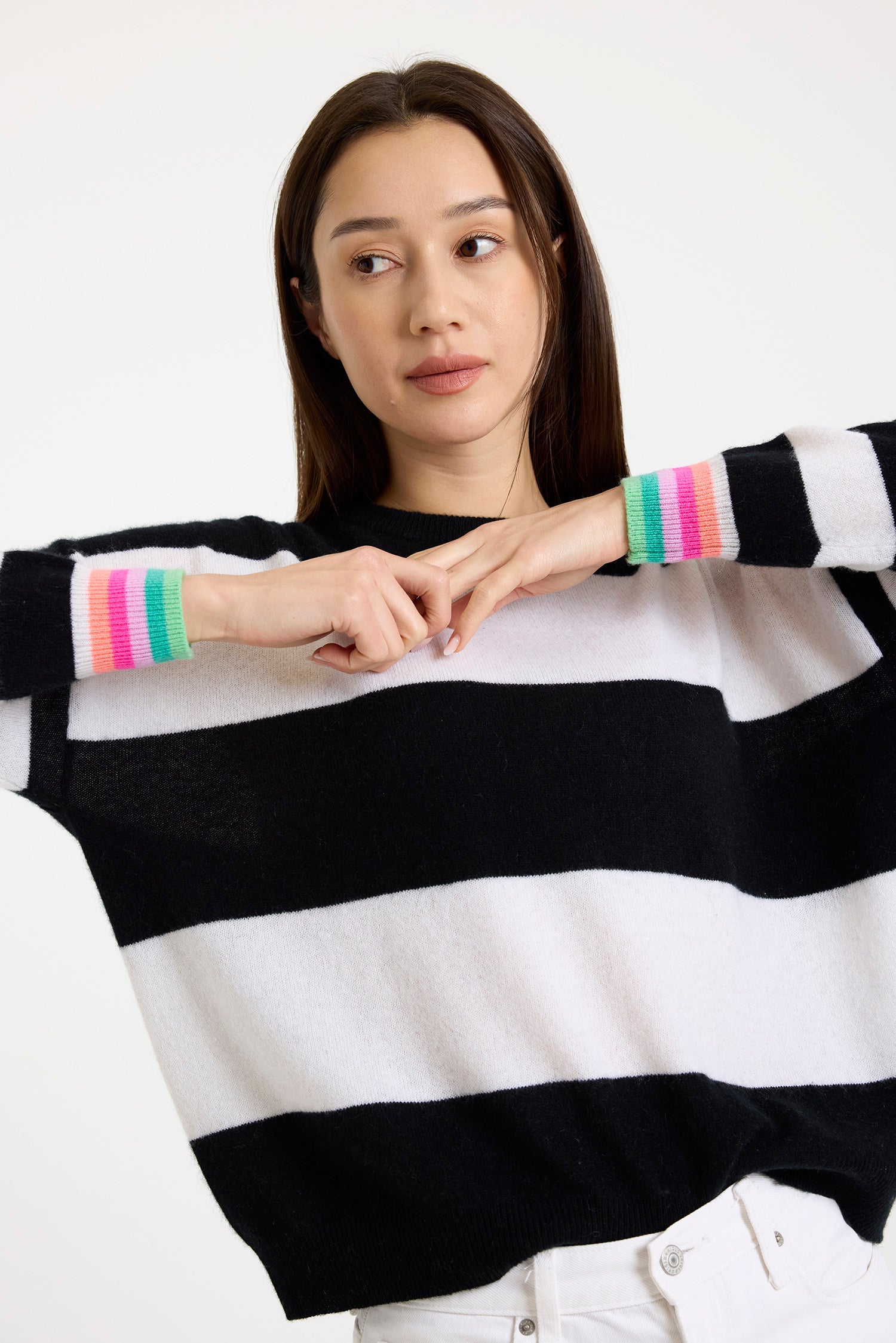 Pull Brodie Molly Stripe Crew