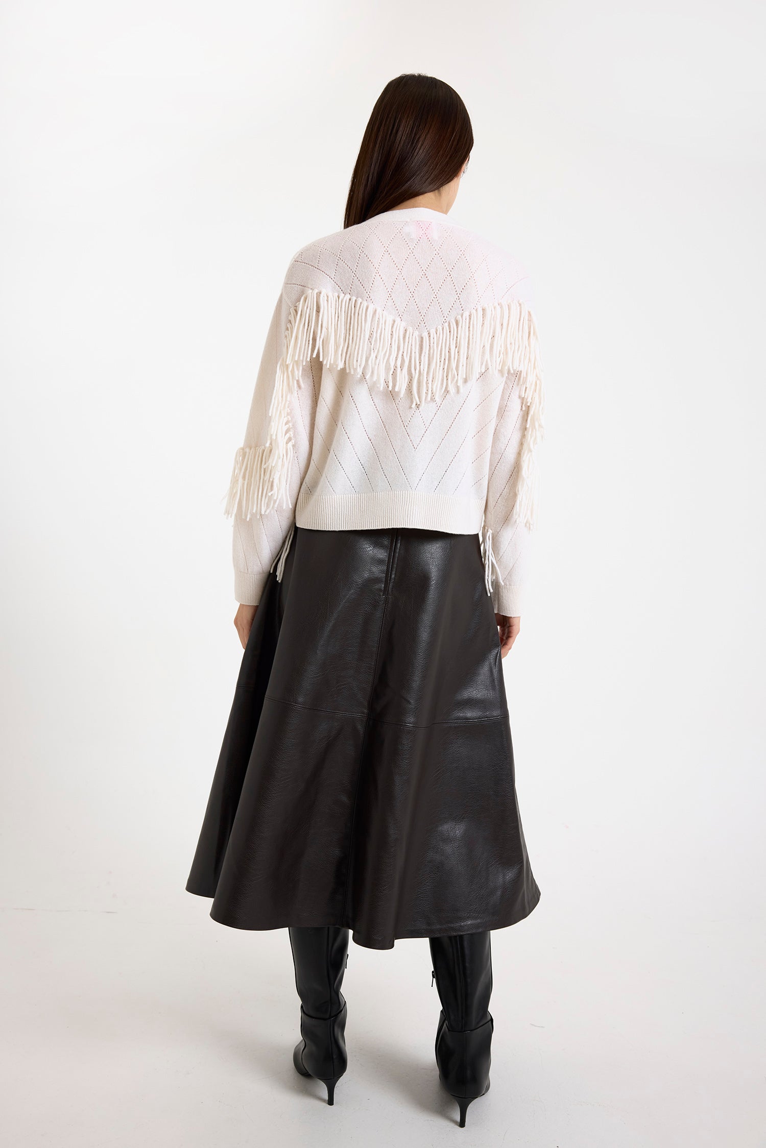 Gilet Brodie Ashley Fringe Cardi