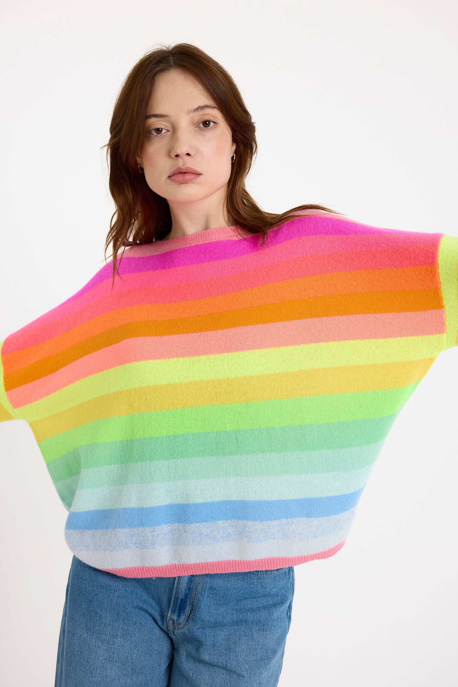 Pull Brodie Stripe Up Crew