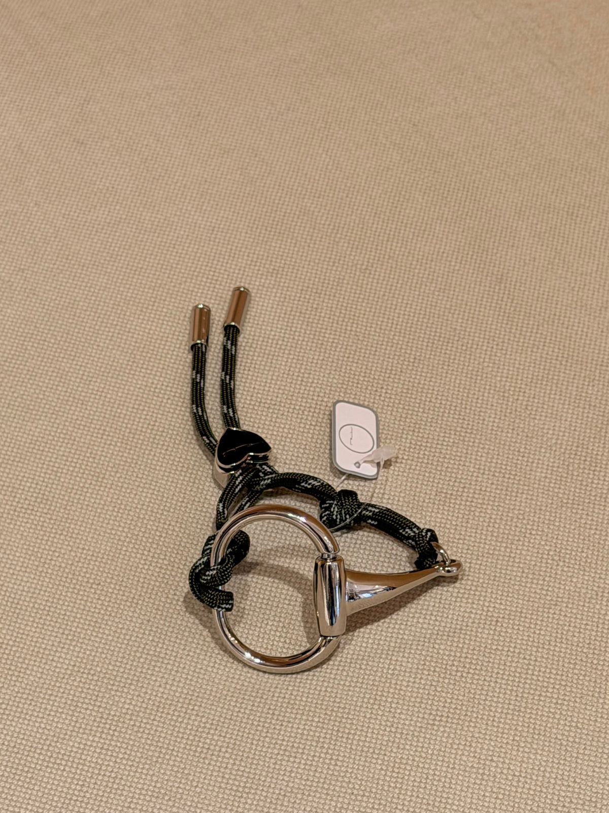 Armband Nilu Big Horsebit Khaki