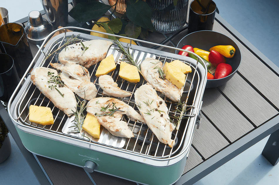 Barbecue E-Carlo Electrische Tafelgrill Paris Green