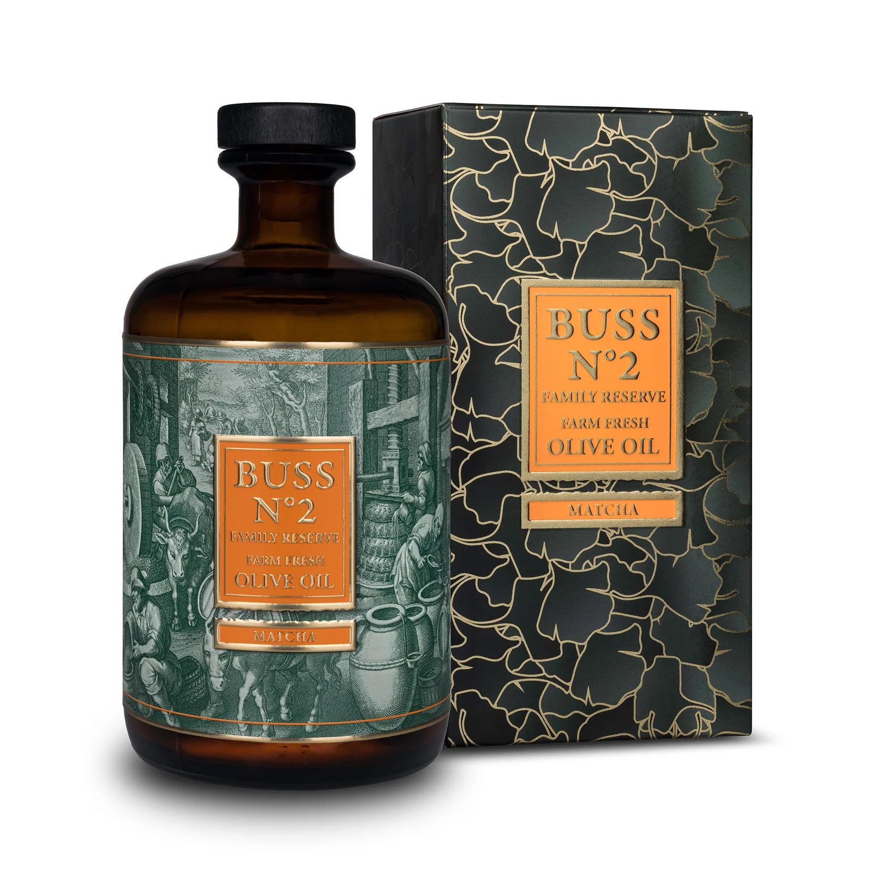 Olijfolie Buss N°2 Matcha 700ml