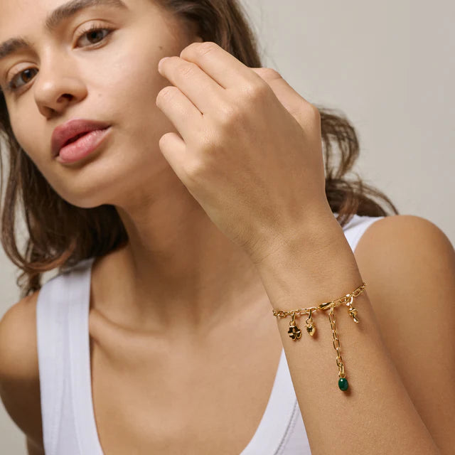 Charm Enamel Adventurous Mushroom