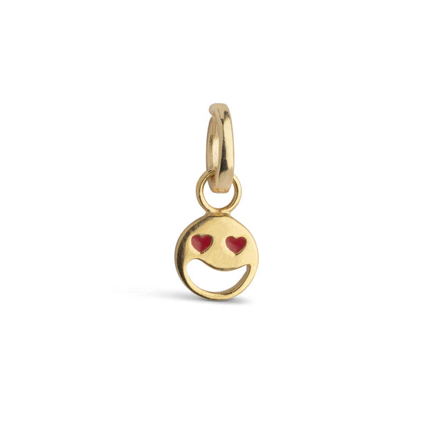 Charm Enamel Funky Smiley
