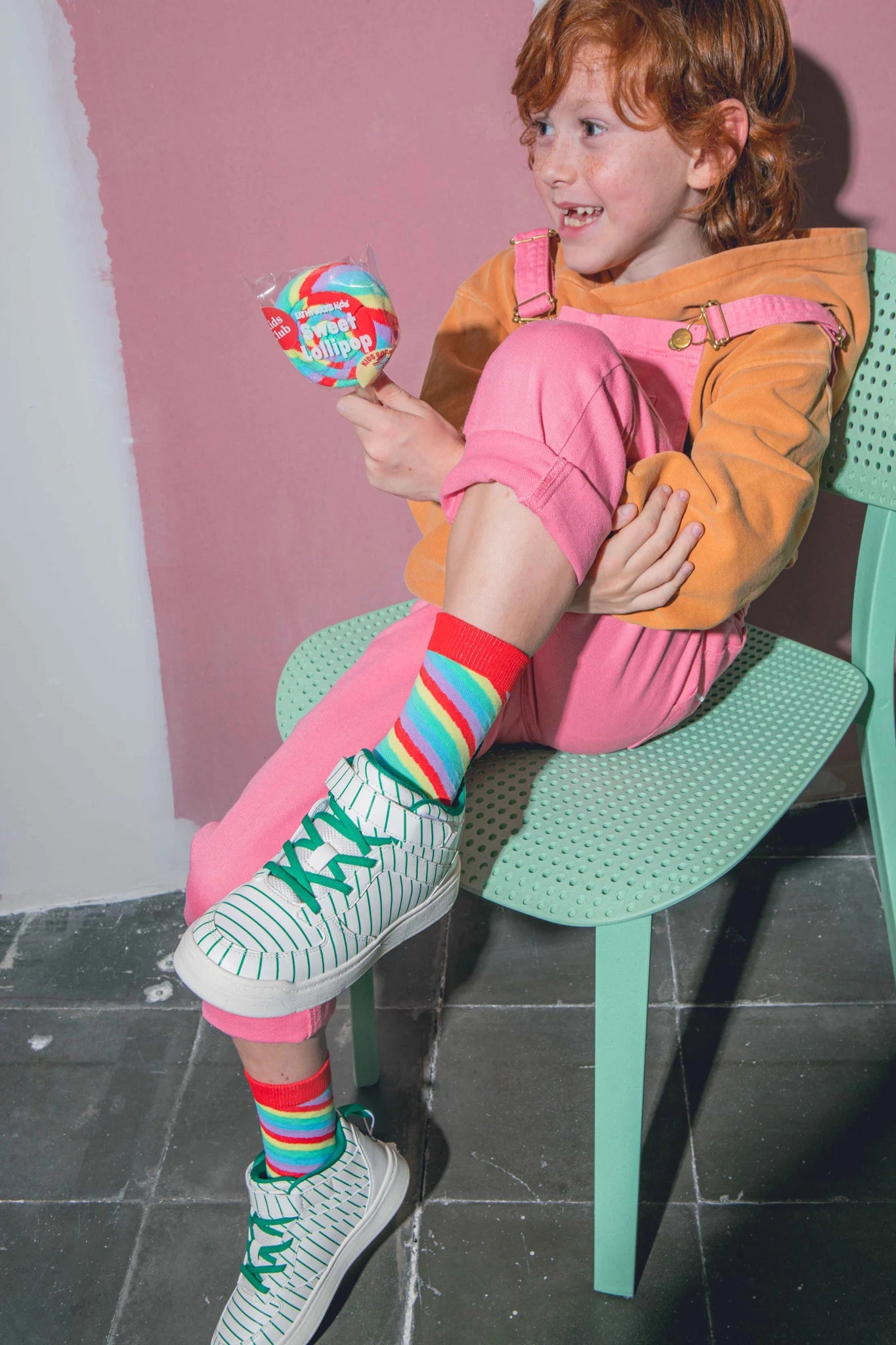 Sokken Eat My Socks Kids Sweet Lollipop