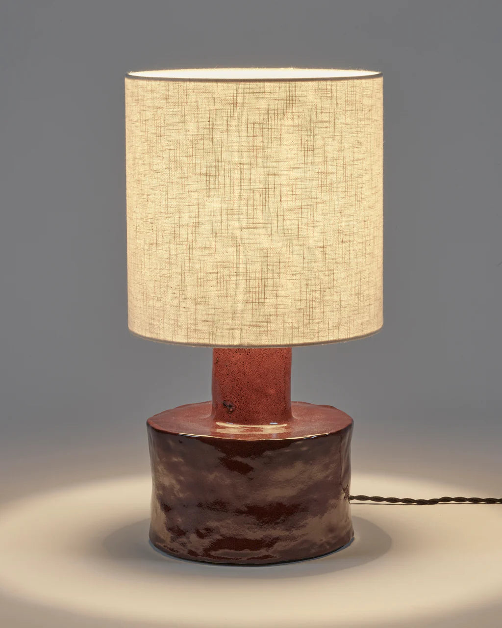 Lamp Marie Michielssen Tafellamp Catherine D25 H47 Rood Beige