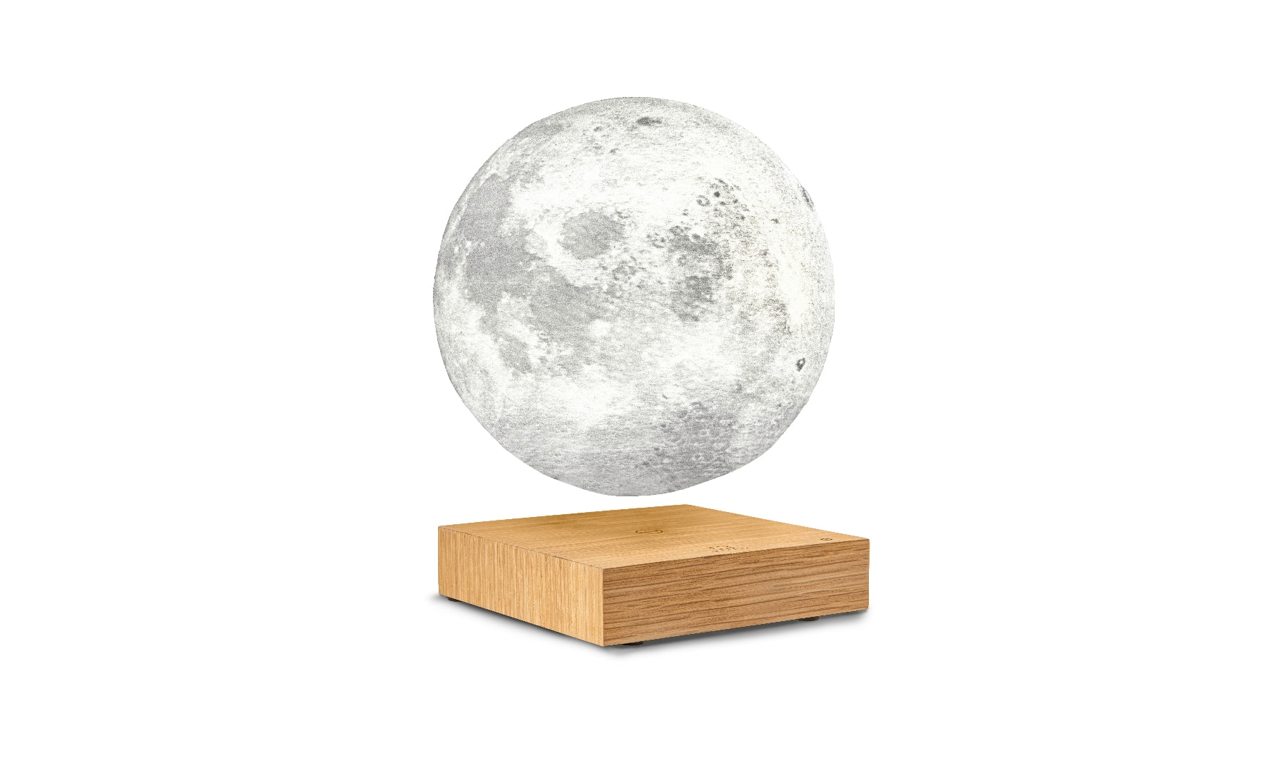 Lamp Gingko Smart Moon Light Ahorn Wood