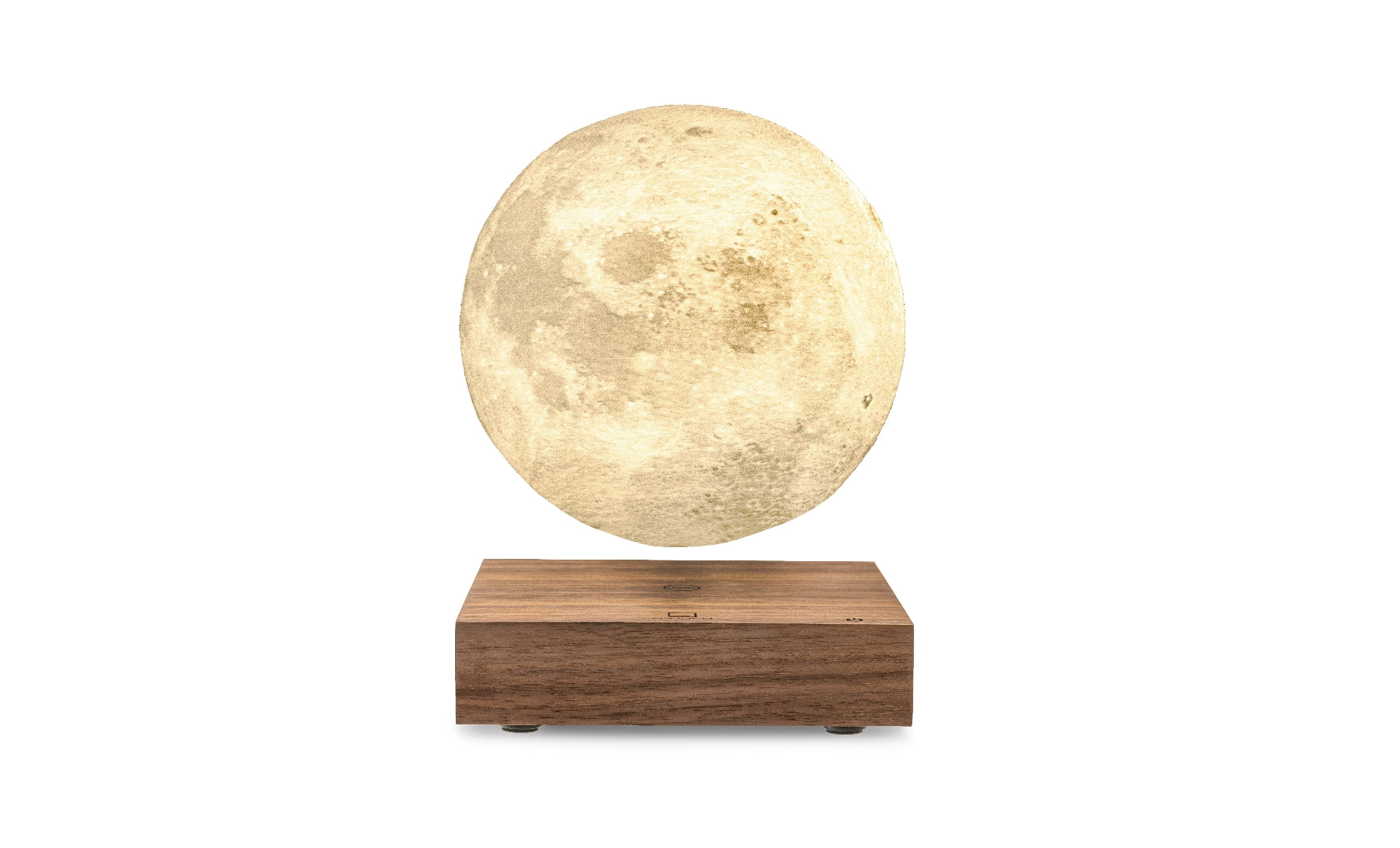 Lamp Gingko Smart Moon Light Walnut