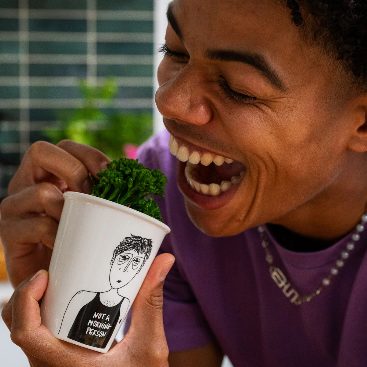 Beker Helen B Not a Morning Person