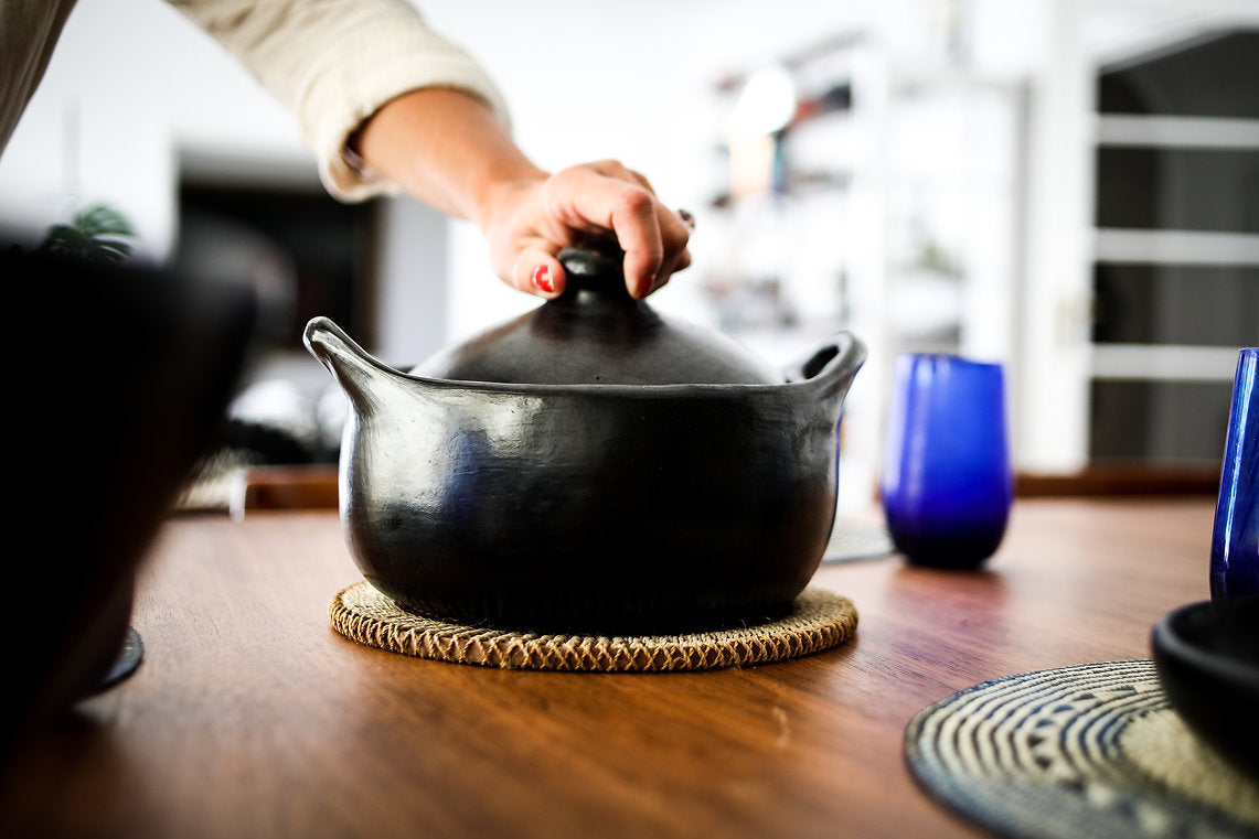 <transcy>Cooking pot with lid L27 D22 H11-19</transcy>