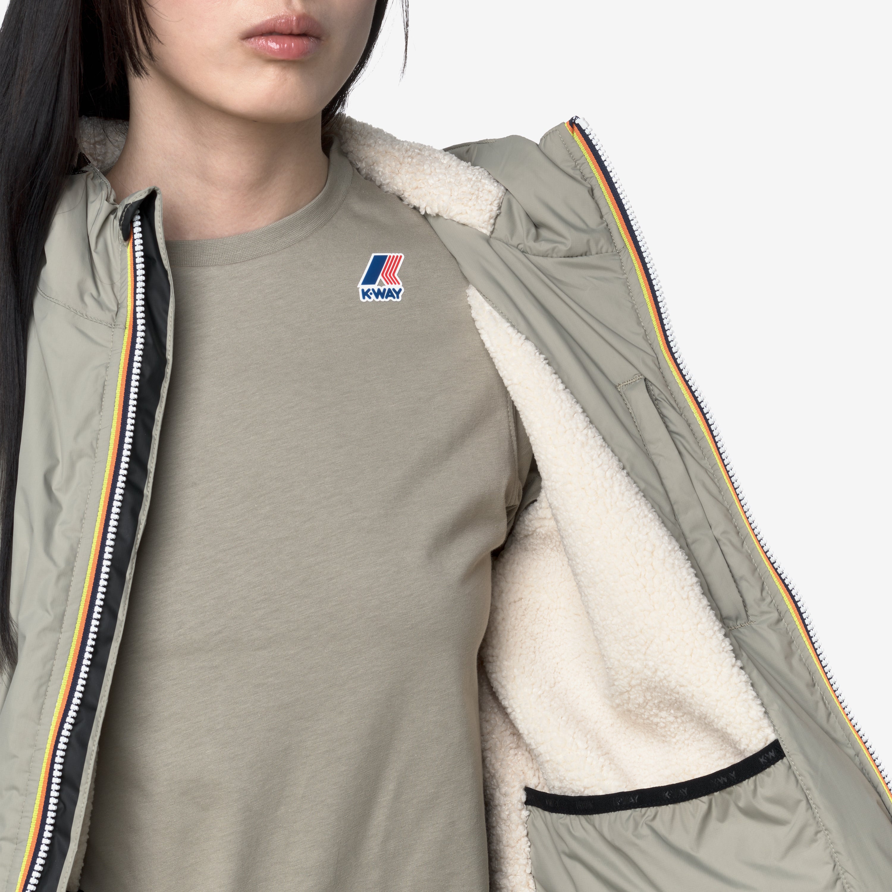 Jas K-Way Le Vrai 4.0 Albine Orsetto