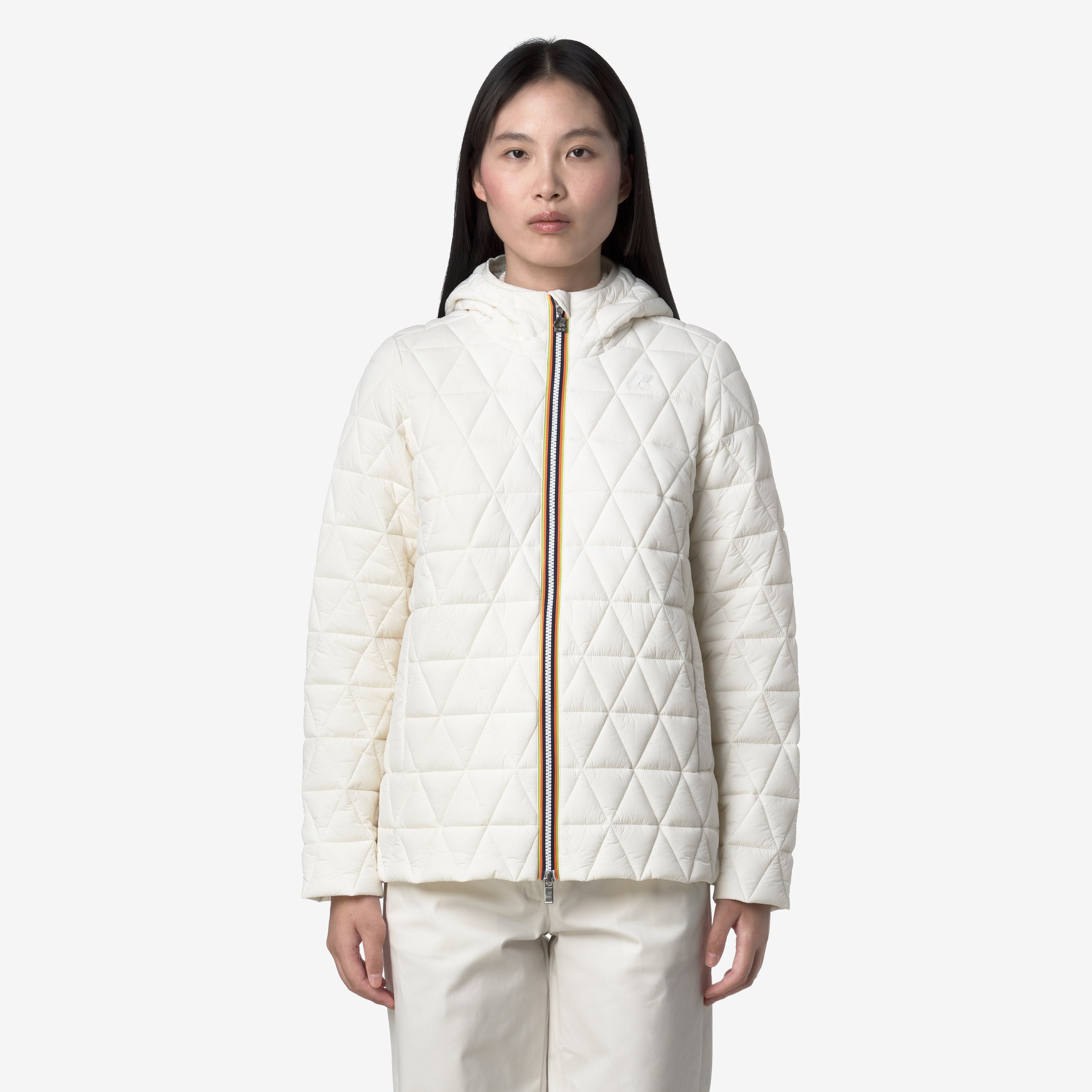 Jas K-Way Le Vrai Madelaine Diamond Quilted Warm