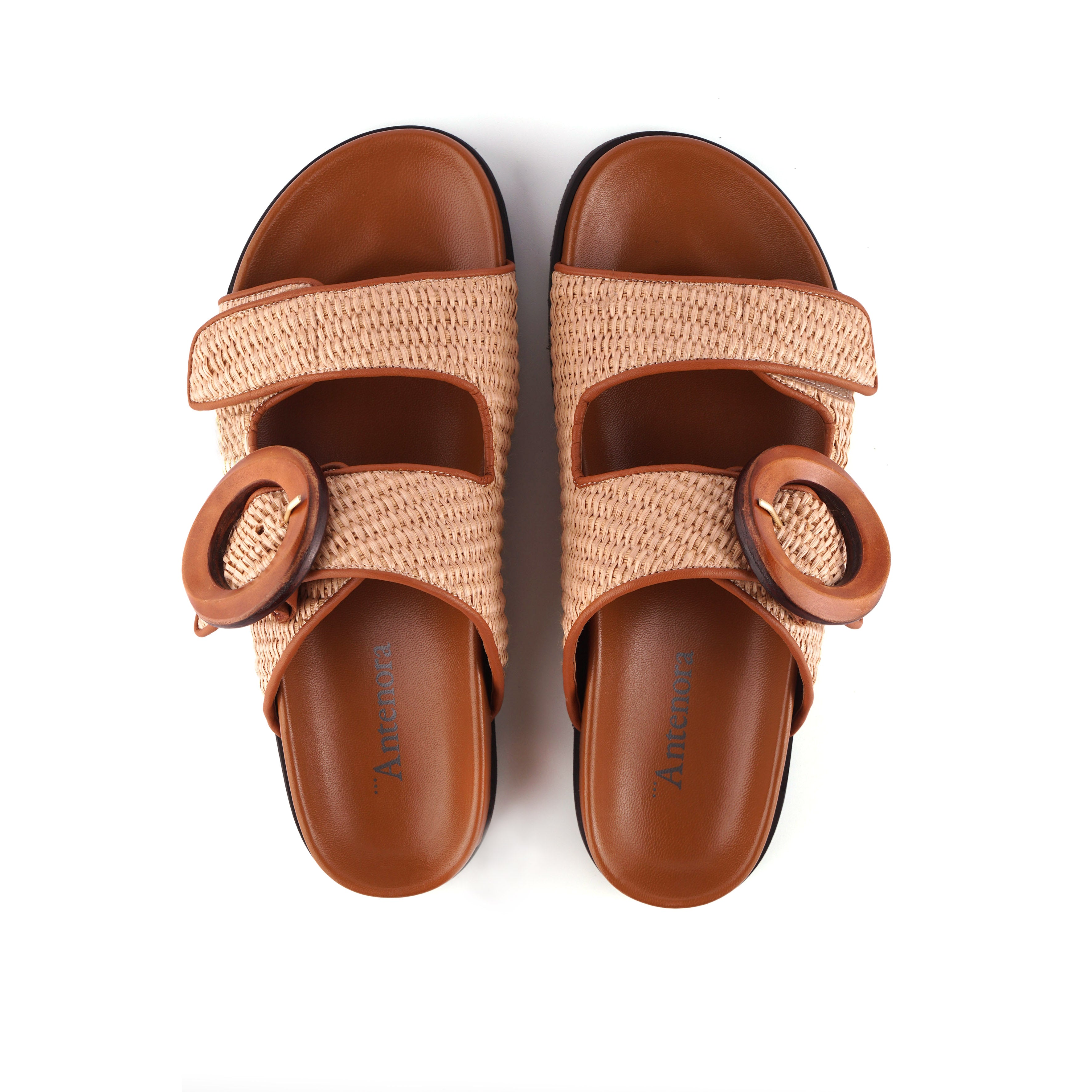 Sandaal Antenora Manu Raffia