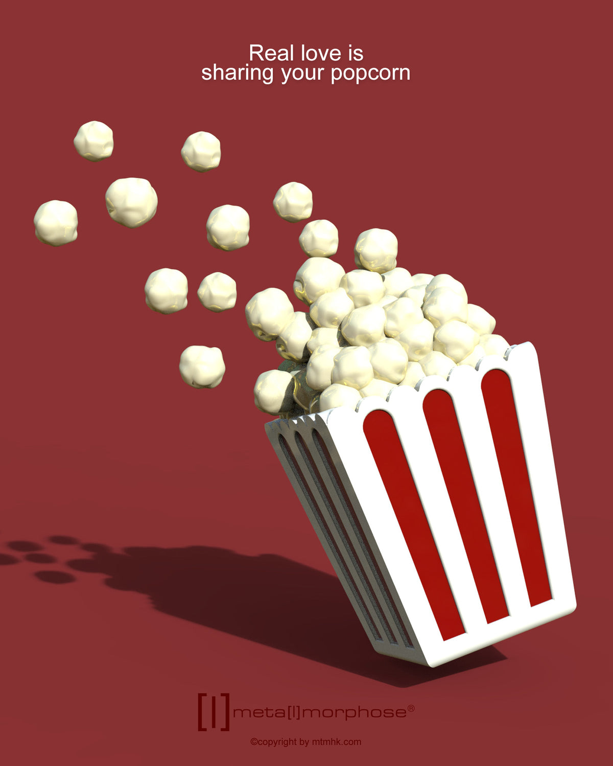 Sleutelhanger Foodie Collection Popcorn