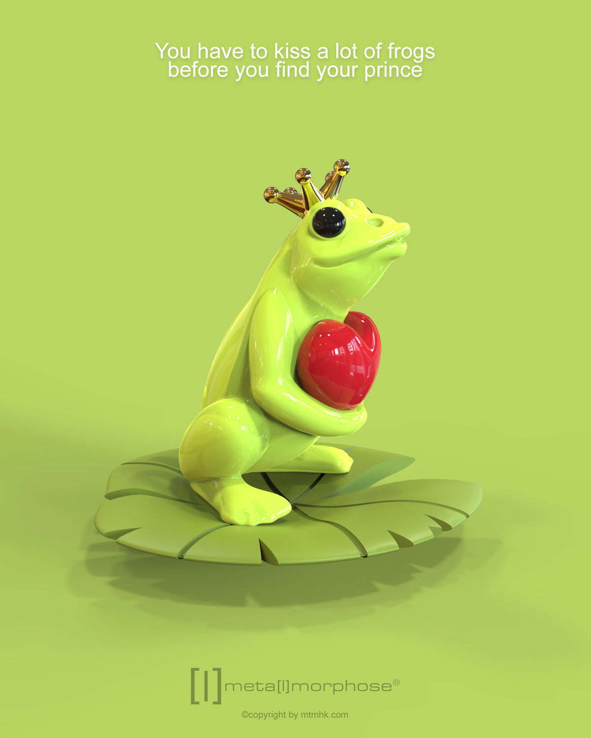 Sleutelhanger Animal Collection Prince Frog