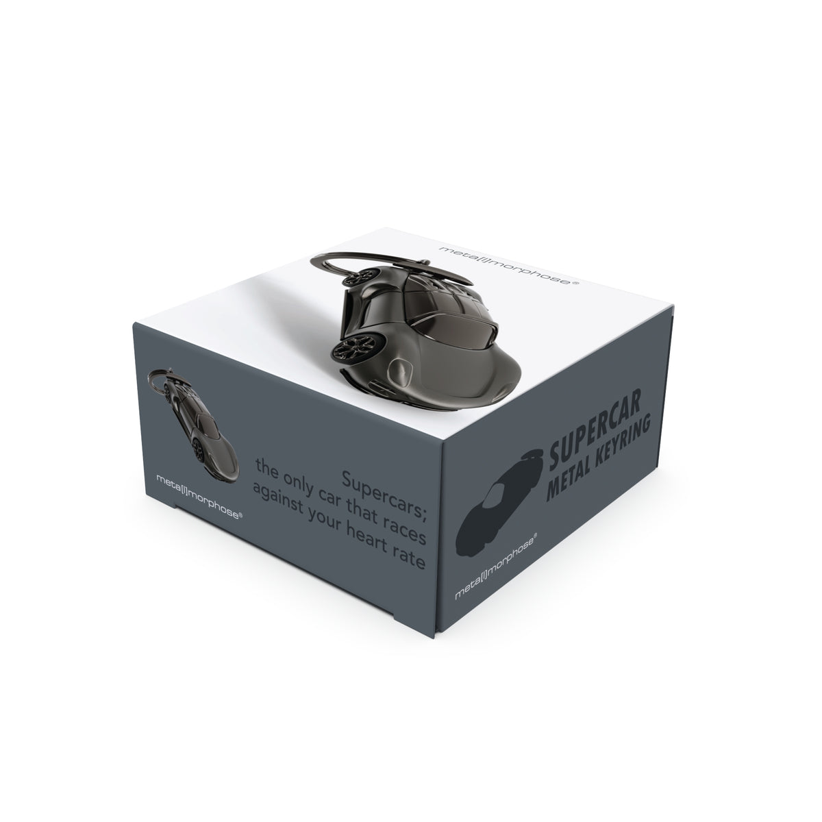 Sleutelhanger On The Road Collection Black Supercar