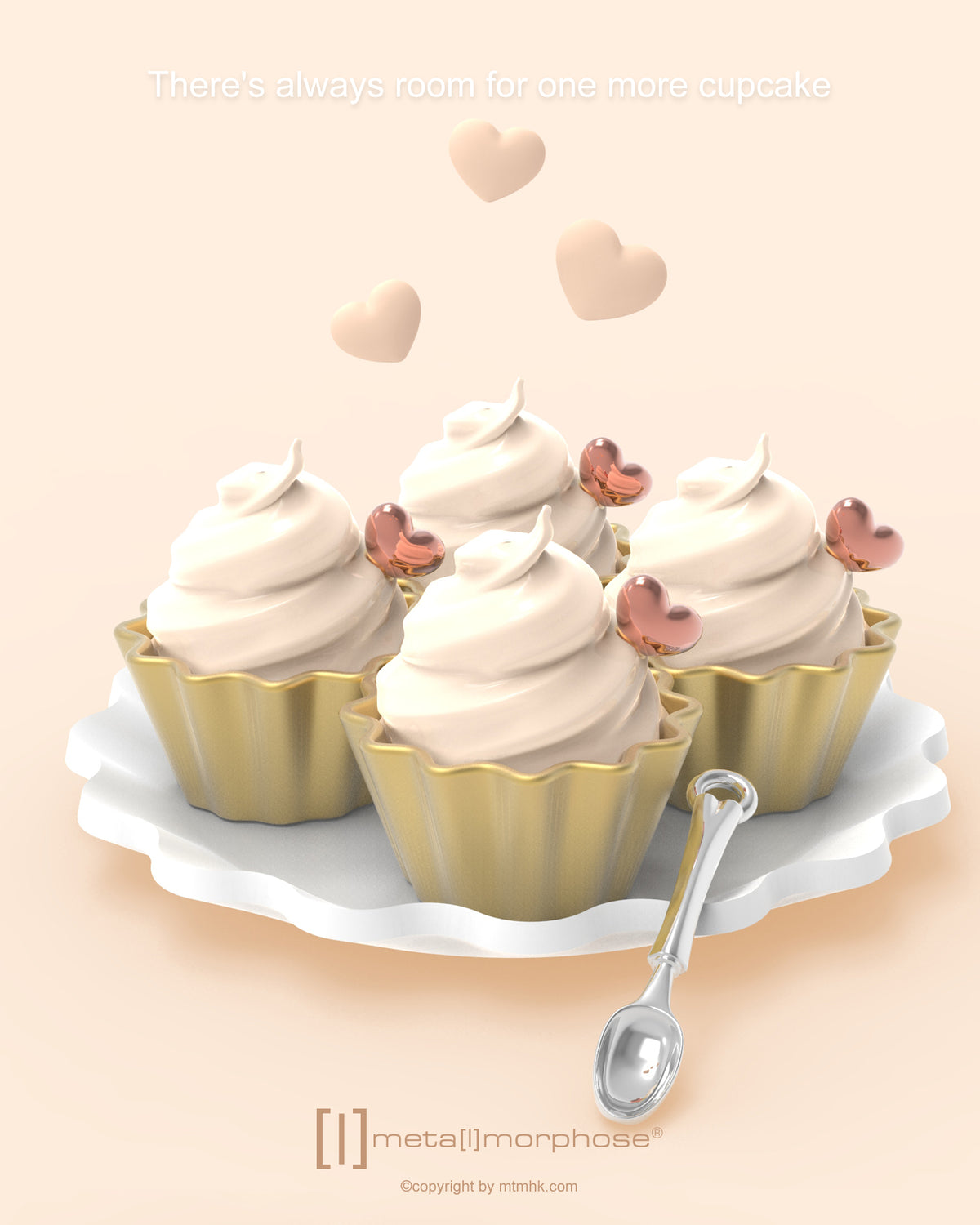 Sleutelhanger Foodie Collection Cupcake