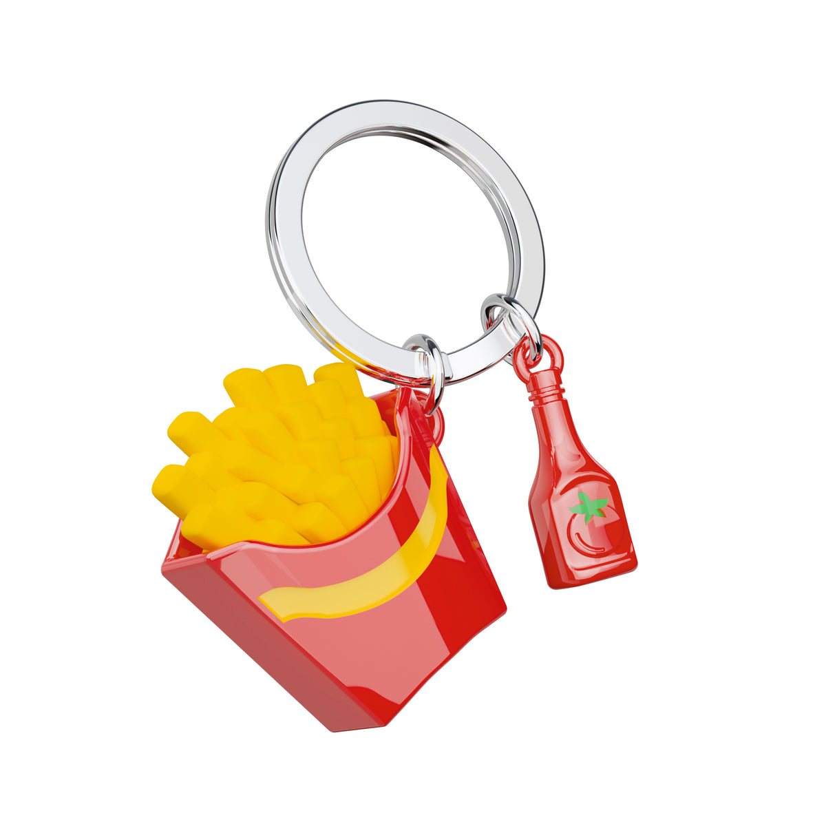Sleutelhanger Foodie Collection French Fries with Ketchup