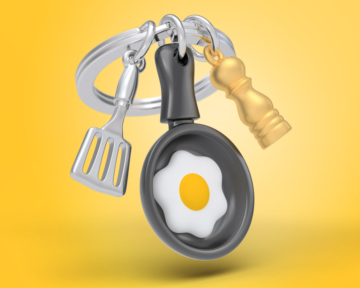 Sleutelhanger Foodie Collection French Breakfast Cooking