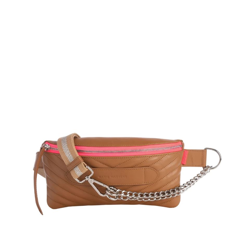 Heuptas Coachella Camel Quilted Neon Pink