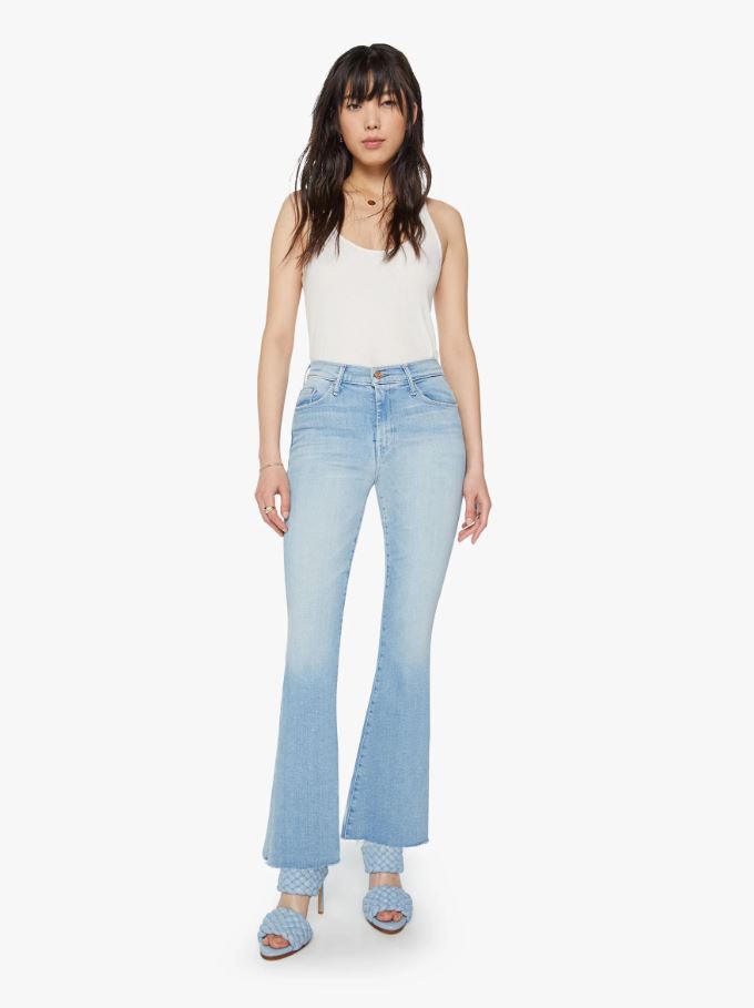 Jeans Mother The Weekender Fray