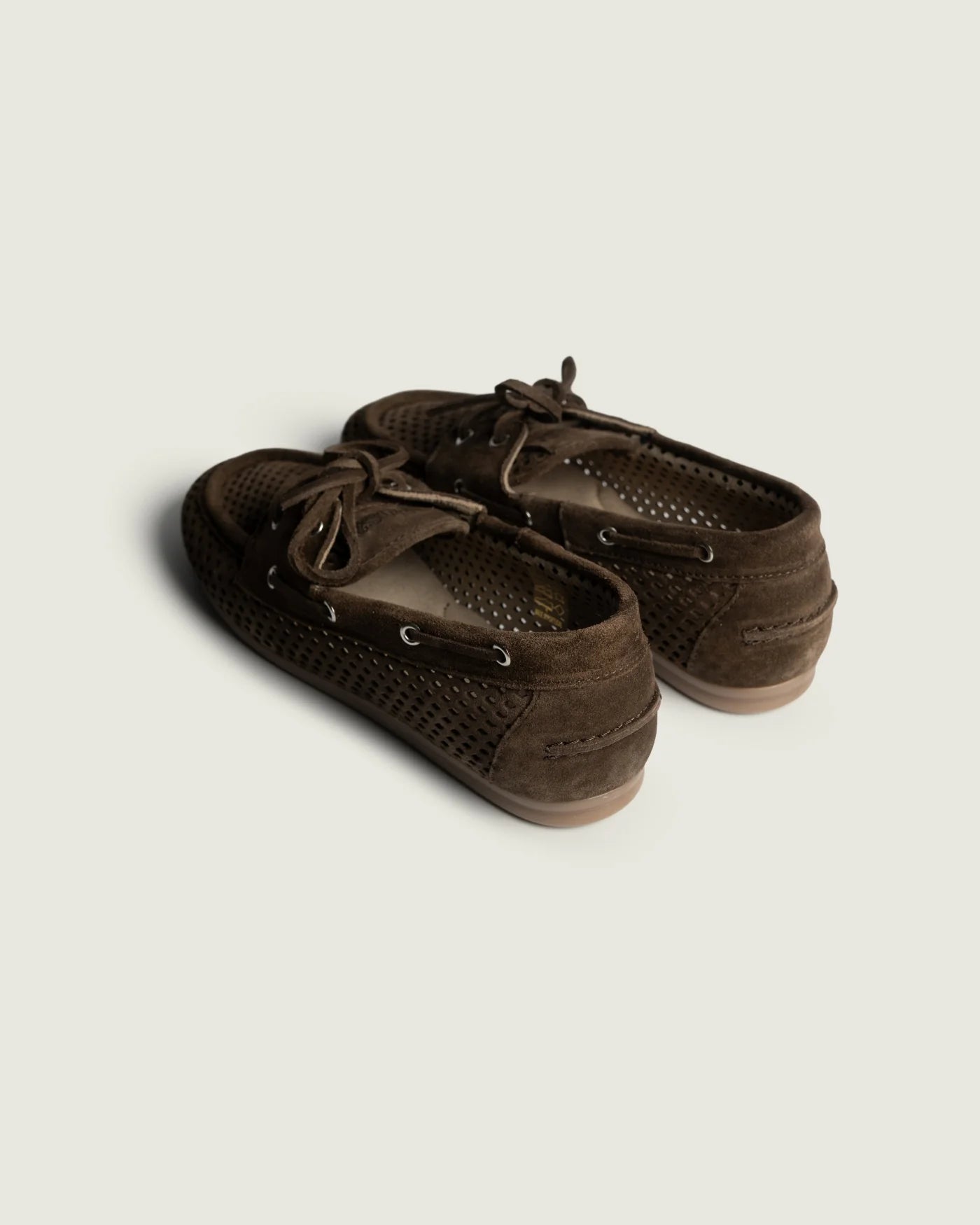 Boat Loafer Posa Suede Perforated