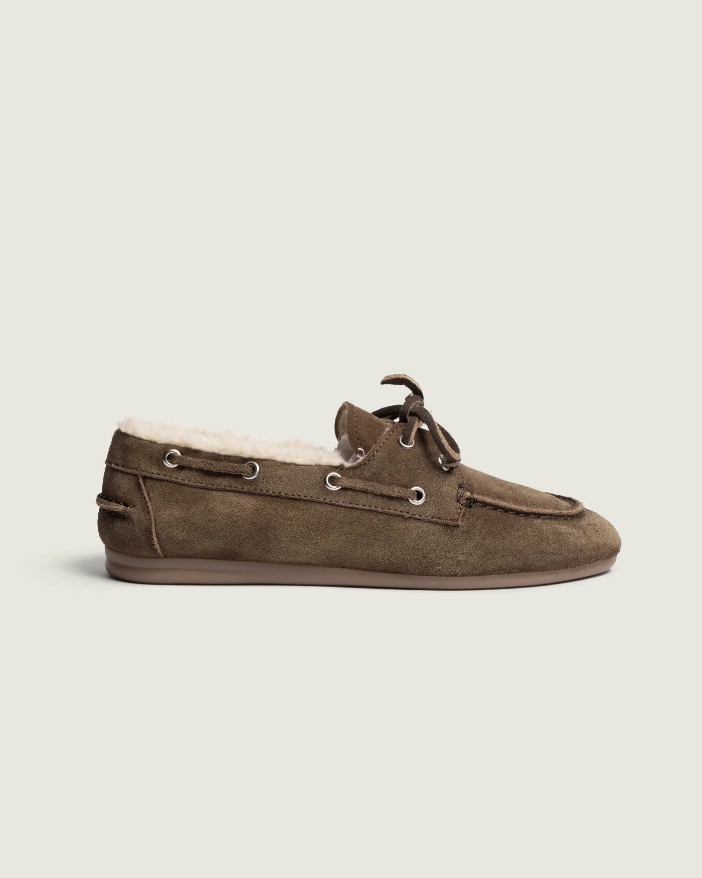 Boat Loafer Posa Brushed Fur Suede