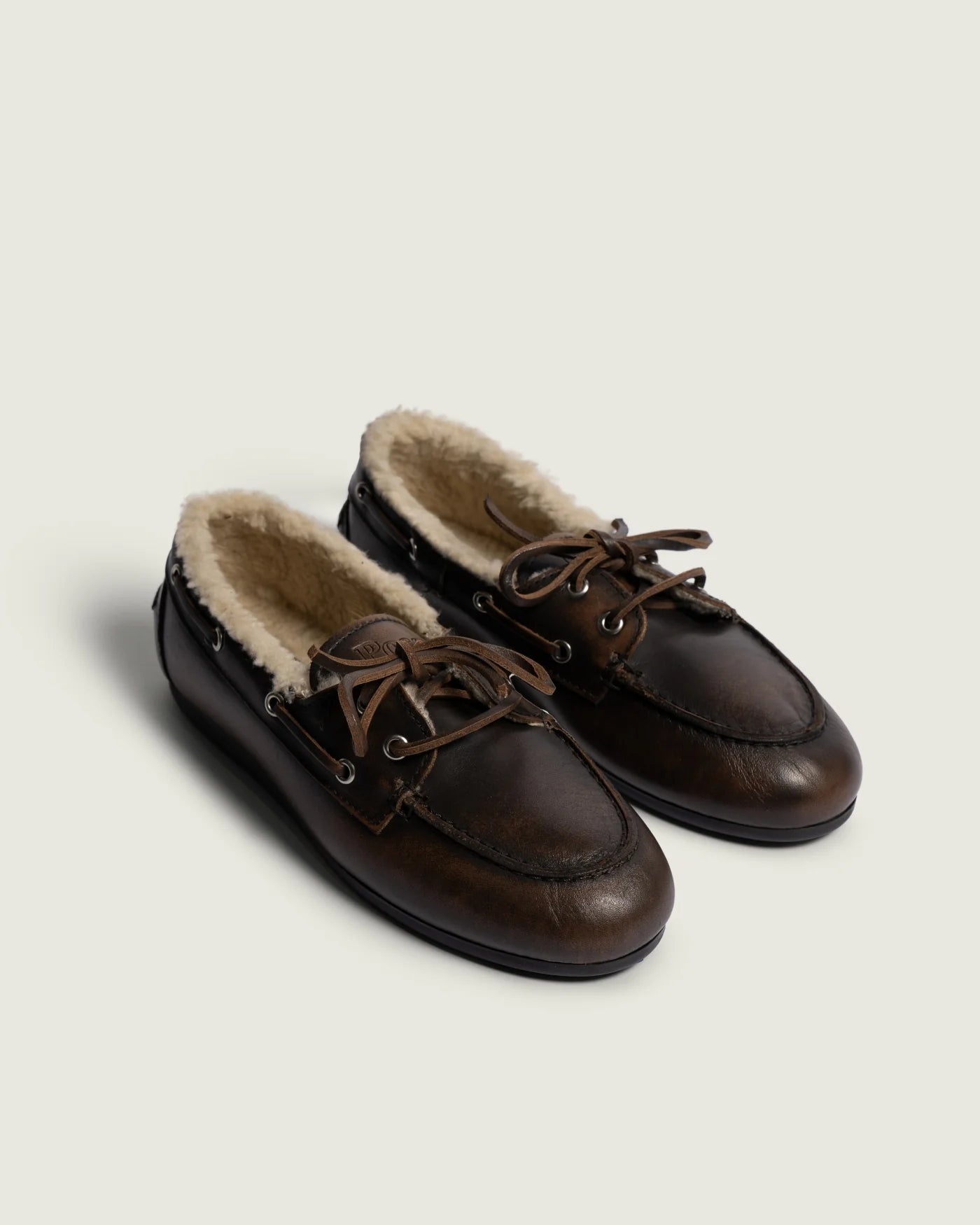 Boat Loafer Posa Leather Shearling