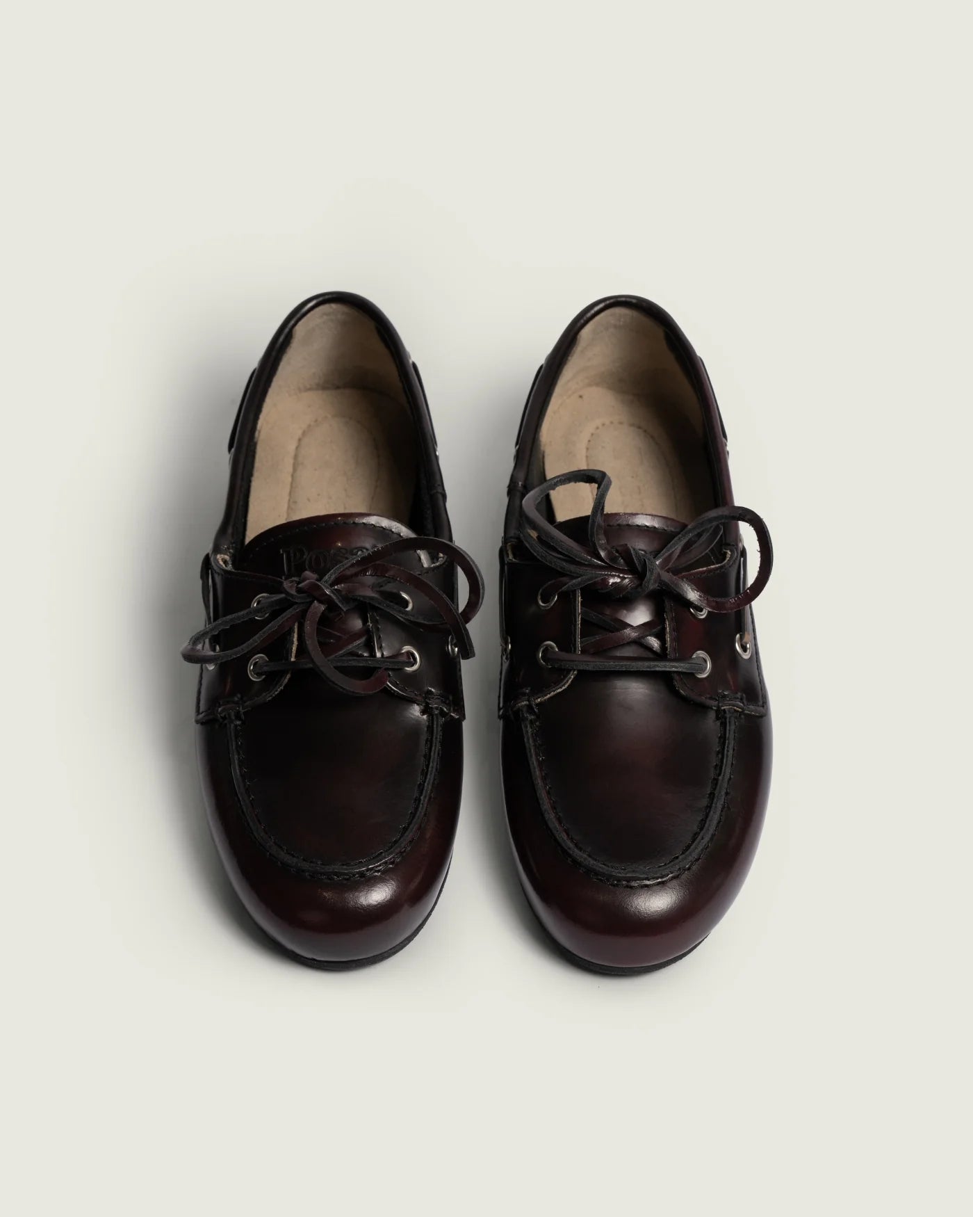 Boat Loafer Posa Leather Burgundy