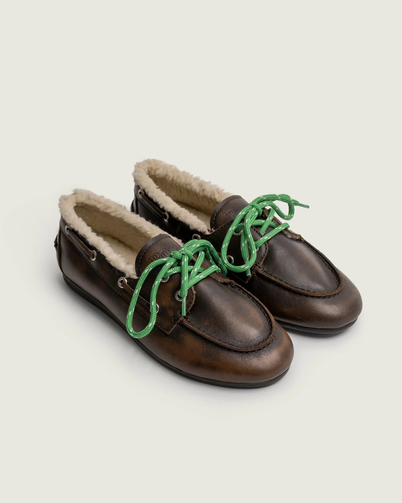 Boat Loafer Posa Leather Shearling