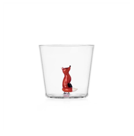 Waterglas Tumbler Woodland Tales Vos Rood