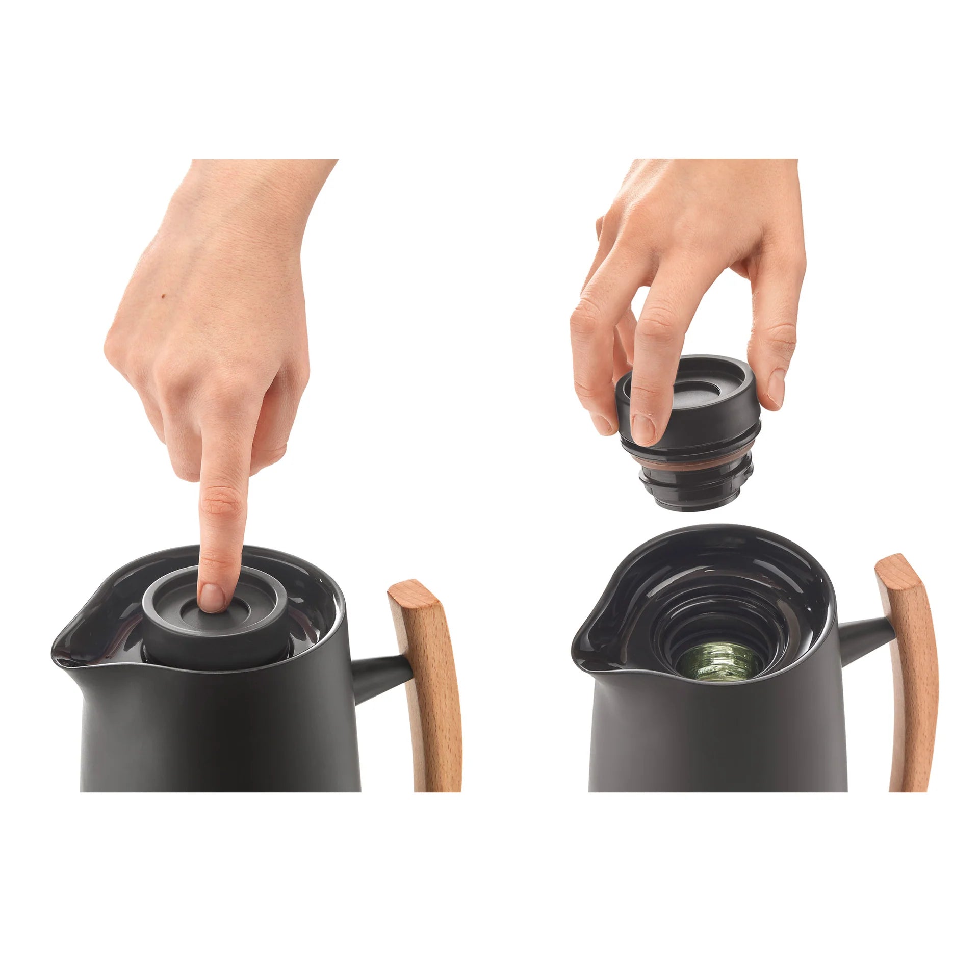 Thermoskan Riviera '63 Zwart