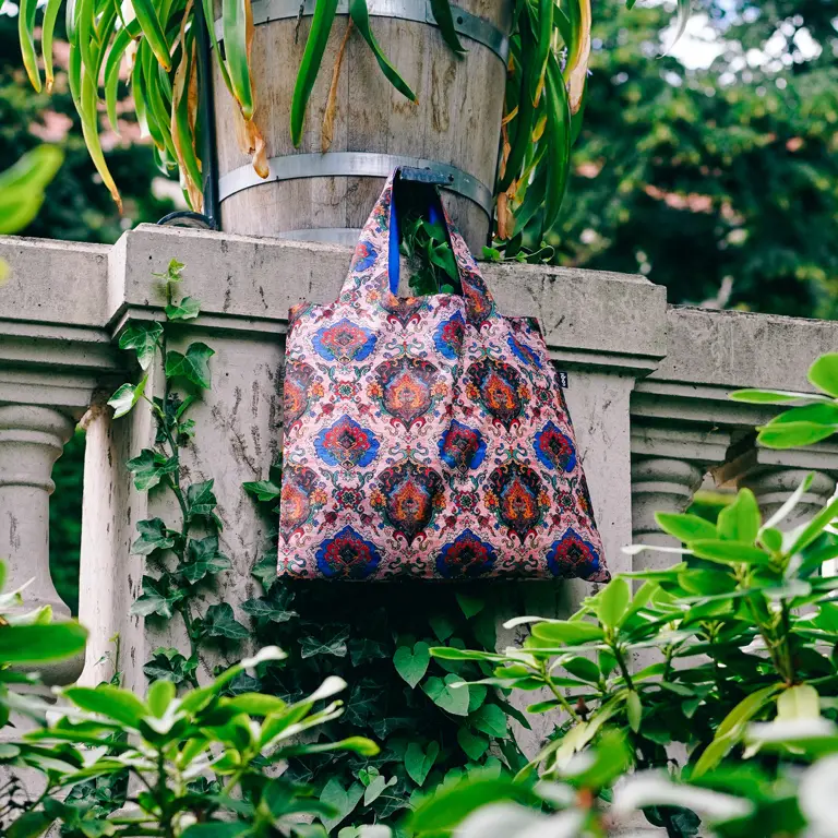 Bag Loqi Collection Recycled Tapestry Tea Rose