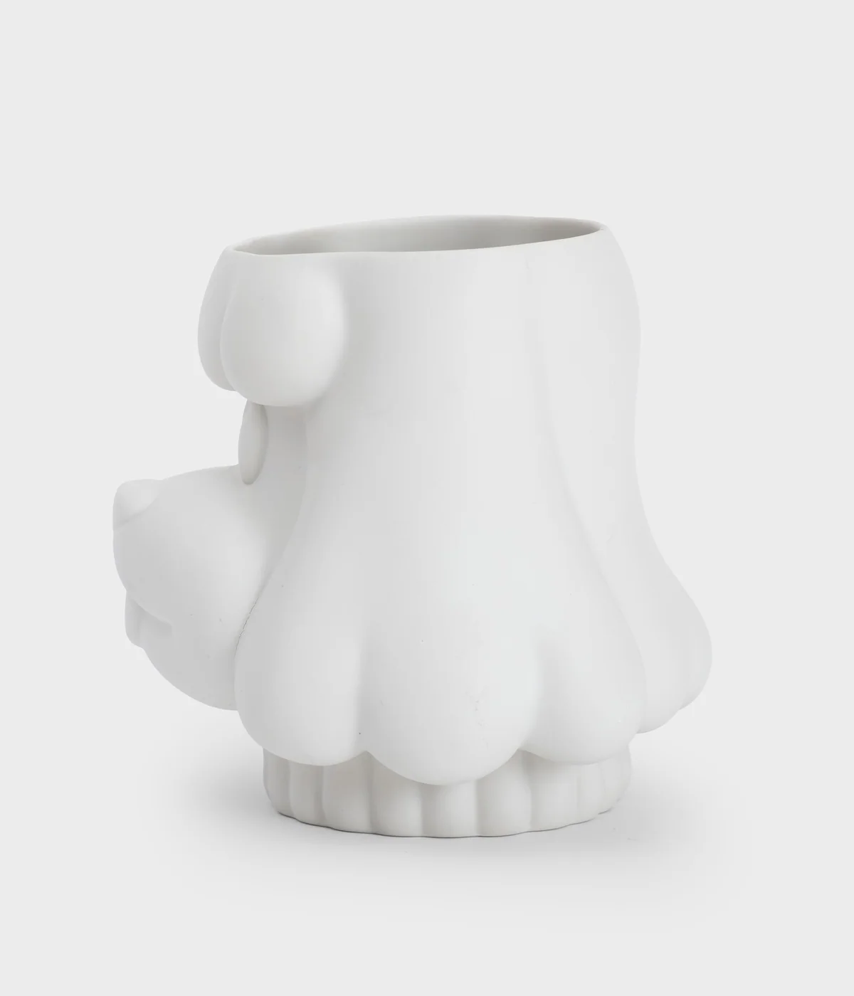 Bloempot Ida Planter Dog White