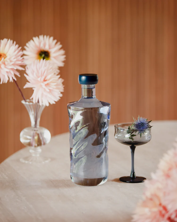 Champagne Coupe Paveau Swirl Midnight Donkerblauw