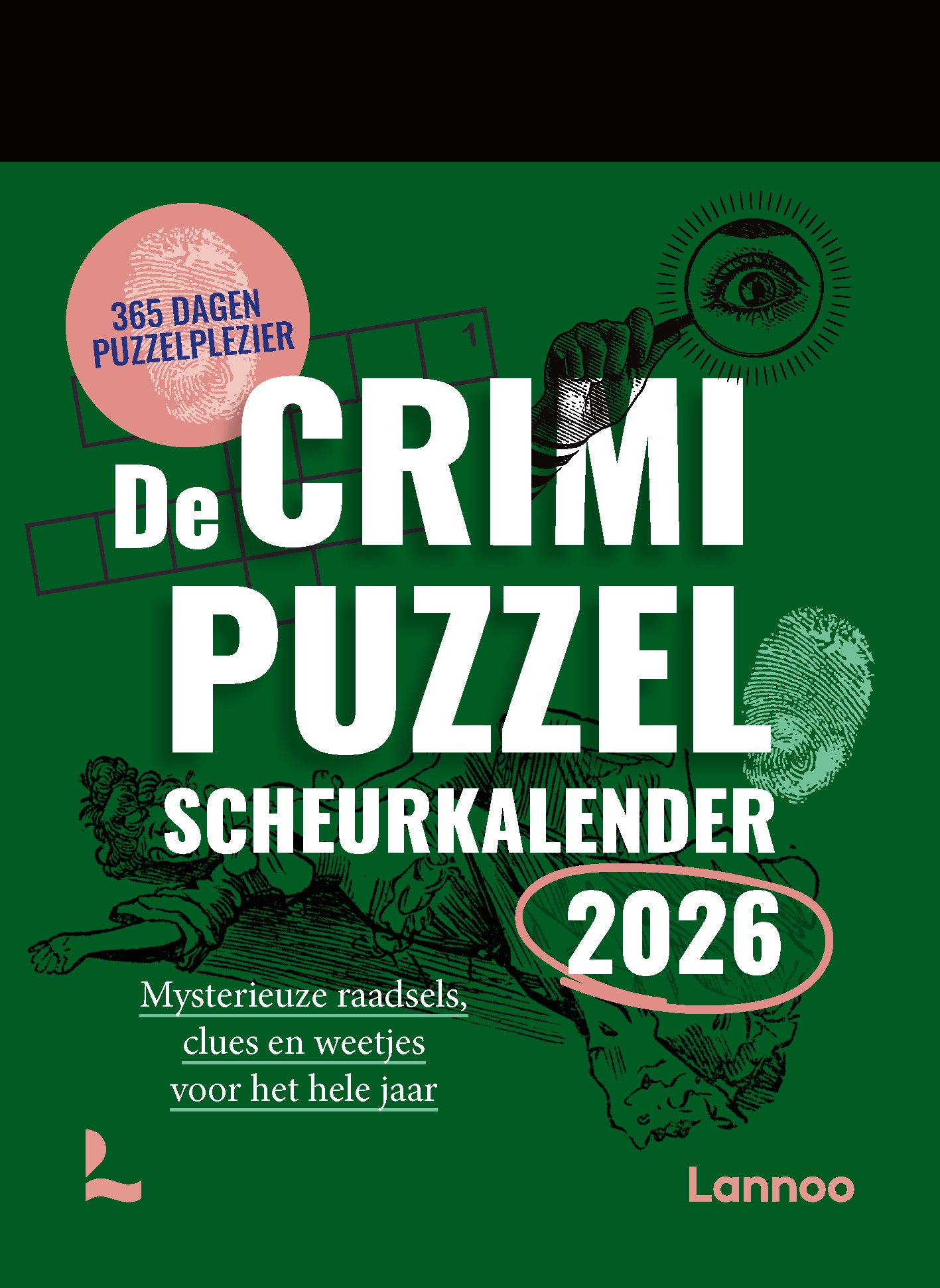 Scheurkalender De Crimi Puzzel 2026